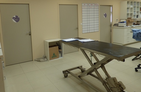 salle de soins, clinique vétérinaire du colombier
